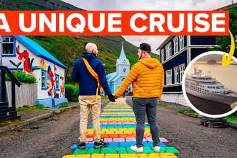 We took a LUXURY Cruise around Iceland on a Famous Cruise Ship