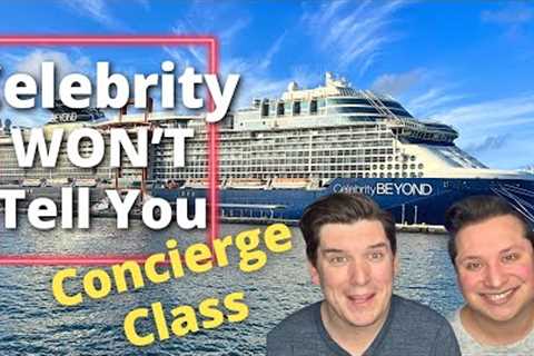 Things Cruisers MUST know before trying Celebrity Cruises Concierge Class