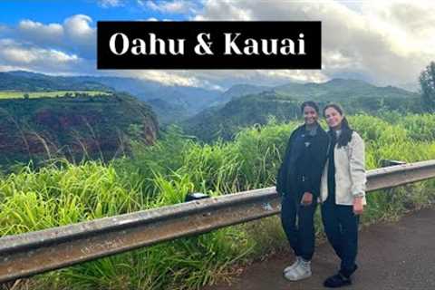 Travel Vlog 25 | Couple''s Trip to Hawaii (Oahu & Kauai)! Vegetarian & halal friendly :)