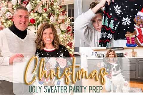 UGLY CHRISTMAS SWEATER PARTY PREP | CHRISTMAS DECOR AND PARTY HAUL