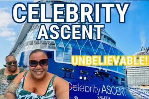 CELEBRITY ASCENT- I have NEVER seen this on a CRUISE SHIP!!! The LAST DAY!