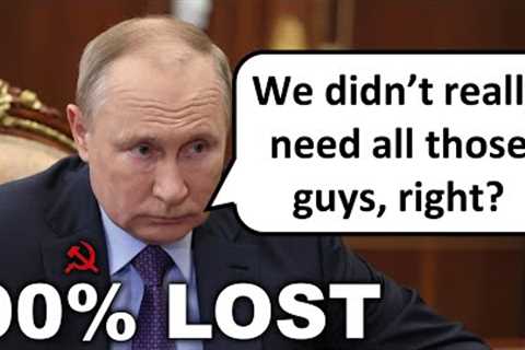 Russia Has Lost 90% of Their Pre-Invasion Force
