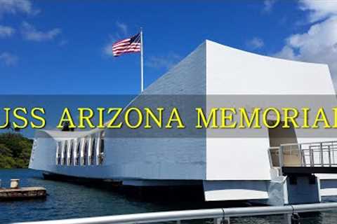 Arizona Memorial 🌈 Pearl Harbor Historic Sites 🌴 Hawaii 4K