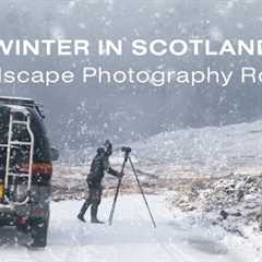 Photography Roadtrip In My Van | Winter in Scotland