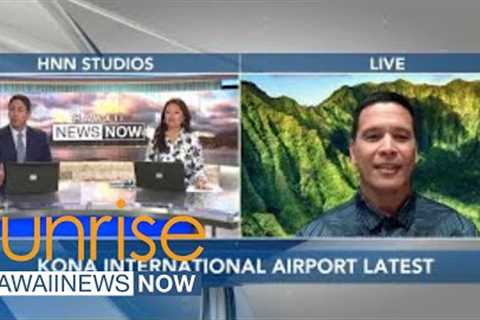 HDOT Director gives update on Kona airport after runway safety concerns disrupt operations