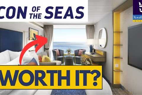 We sailed in the most CONTROVERSIAL Cabin on the World’s Biggest Cruise Ship Icon of the Seas 2024