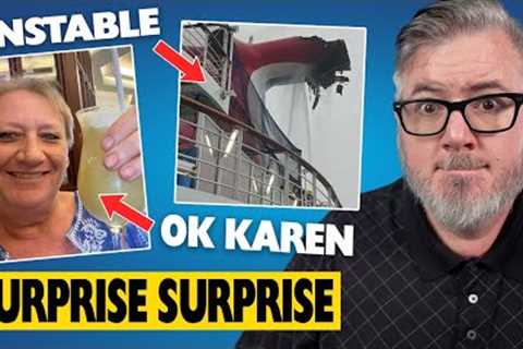 A REAL CRUISE KAREN, Fire Cancels Carnival Cruises, Panama Canal Cruises In Trouble?