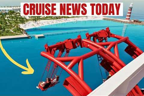 Cruise Ship Thrill Ride Swings Guests Over Ocean