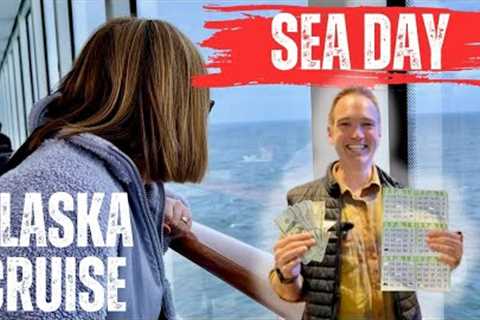 EPIC DAY at Sea on the FIRST Alaska Cruise of 2024! - NCL BLISS