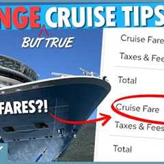 11 STRANGE (But True!) Cruise Tips Most People Don't Know