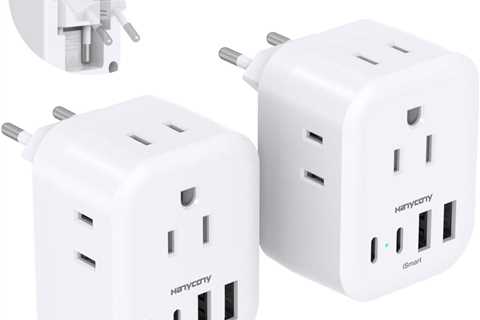 2 Pack European Travel Plug Adapter Review: Mighty & Compact