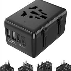 Universal Travel Adapter Review: Compact & Powerful!