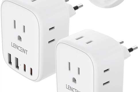 2 Pack European Travel Plug Adapter Review: A Traveler’s Lifesaver