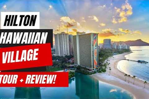 Hilton Hawaiian Village Waikiki Beach Resort Tour and Review | Rainbow Tower Upgrade!