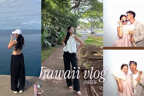 Hawaii Vlog 🌺 Celebrating Friends 🤍, First Luau Experience + What We Ate in Oahu