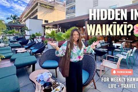 We Found a Hidden Tropical Escape in Waikīkī 🌿 The Laylow’s Rooftop Hideout