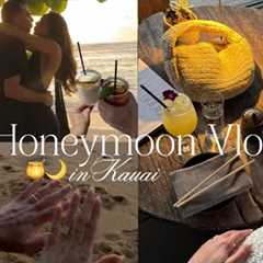 OUR COZY HONEYMOON (kauai, hawaii) 🍯🌙 1 hotel hanalei bay, napali coast snorkel tour, &..