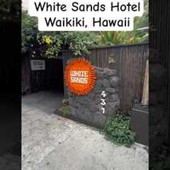 Unique Affordable boutique hotel in Waikiki Hawaii. #waikikihawaii #hawaii #hotelreview #hotels
