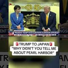 Trump to Japan: “Why didn’t tell me about Pearl Harbor?” #president