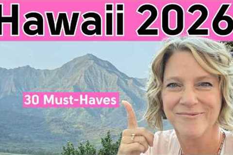 Do Not Forget Hawaii''s Travel Essentials When You Visit This Year